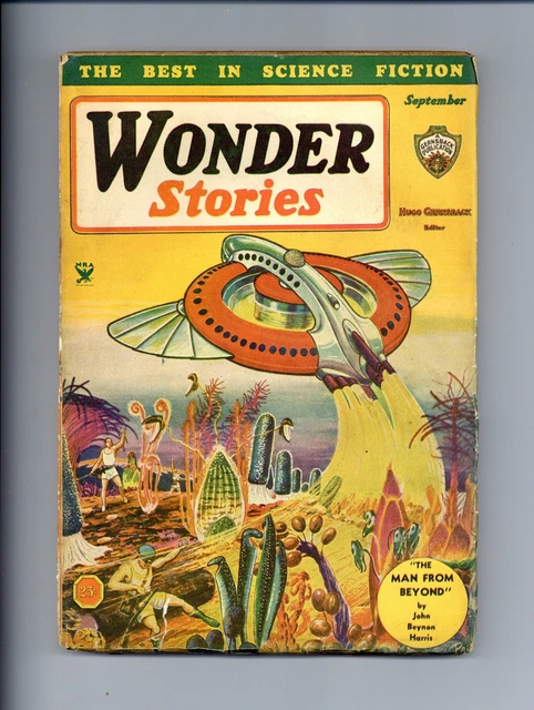 Wonder Stories Pulp 1st Series Sep 1934 Vol. 6 #4 GD/VG 3.0