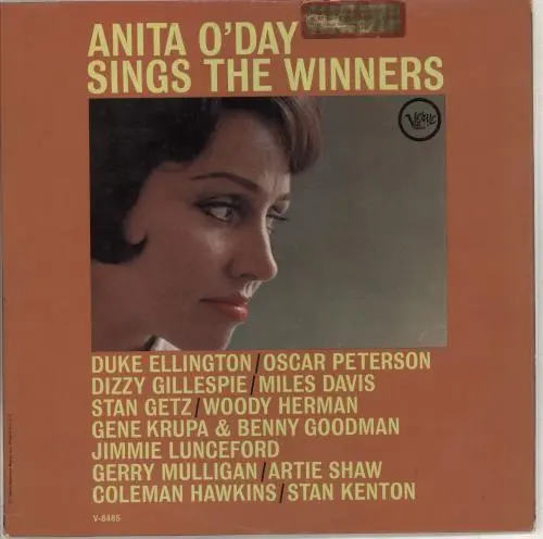 Anita O'Day Sings The Winners USA vinyl LP album record
