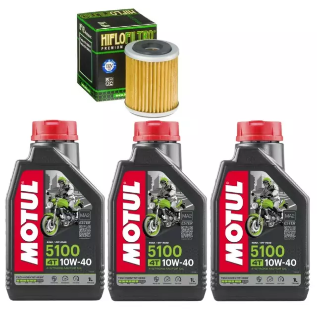 Service-Kit Motul Öl, Filter für Quad YAMAHA YFM 350 R RAPTOR