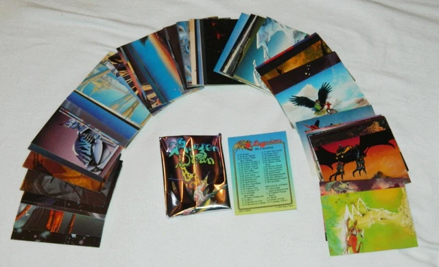 1993 ROGER DEAN 90 CARD COMPLETE SET Roger Dean - Etsy