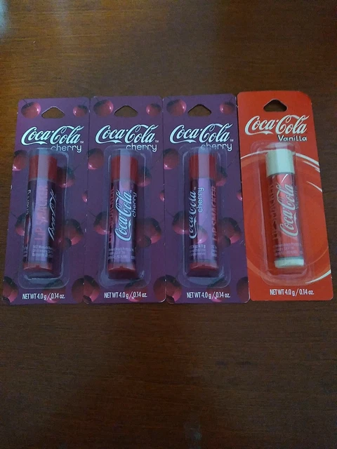 Coca Cola Cherry Flavored Lip Balm 0.14 Oz - Brand New In Package