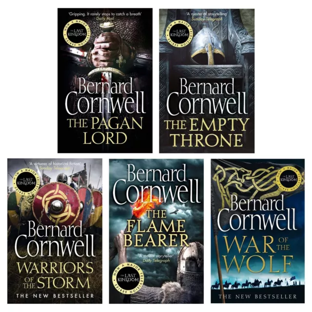 The Last Kingdom by Bernard Cornwell: Books 7-11 Collection 5 Books Set - PB