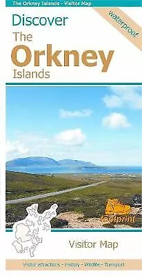 The Orkney Islands 9781871149913 Footprint Maps - Free Tracked Delivery