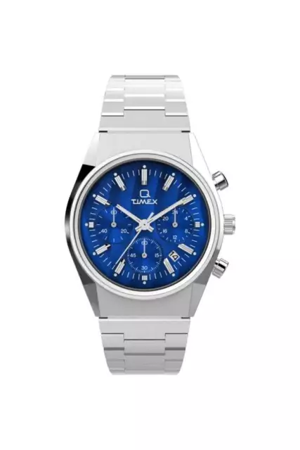 Q Timex Falcon Eye Chronograph 40mm Watch TW2W33700