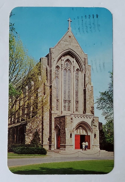 Postcard MUHLENBERG COLLEGE Allentown Pennsylvania USA Founded 1848GIDEON