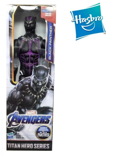 12' Marvel Avengers Titan Hero Power FX Black Panther Endgame Action Figure Toy