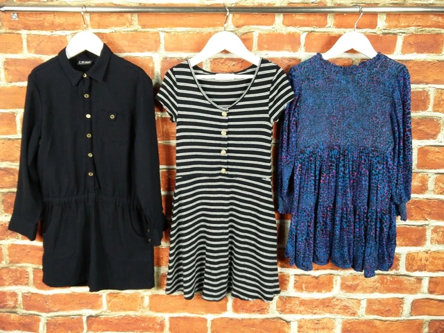 Girl Bundle Age 7-8 Years Next Abercrombie M&S Playsuit Dress Leopard Blue 128Cm