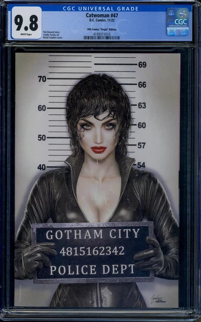 Catwoman 47 CGC 9.8 KRS Comics ""Virgin"" Edition