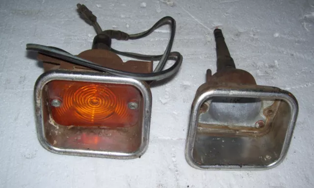 1962 Ford Falcon Parking Lights Pair 1962 Ford Falcon Parking Lights Pair