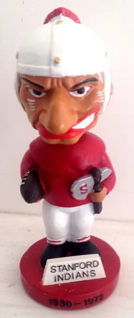 Stanford University Indian Indians Bobblehead Old Mascot - now Cardinals