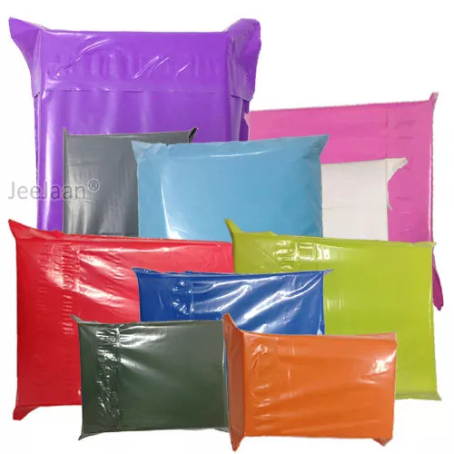 Strong Plastic Coloured Mailing Post Poly Postage Mail  Bags Self Seal Cheapest