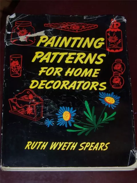 Patrones de pintura para decoradores de hogares por Ruth Wyeth Spears artesanía vintage