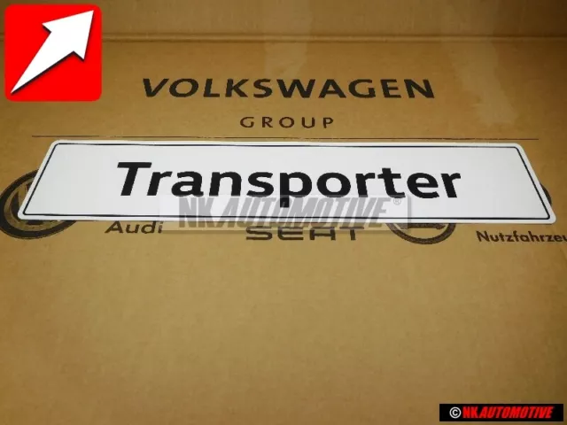 VW Original Transporter Kennzeichen (Selbstleuchtend) - 7E0071801A