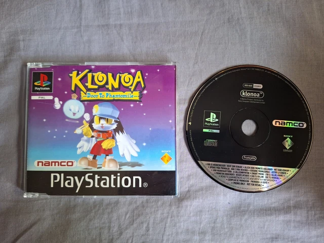 KLONOA DOOR TO Phantomile PS1 Sony Playstation PAL FRENCH PROMO VERSION