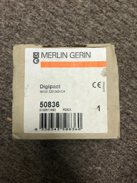 Schneider Merlin Gerin Digipact IM100 220-240 VCA 50836 Digital ammeter