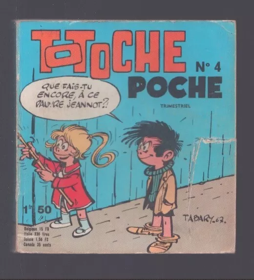 Totoche Poche N°4 . 1967 . Vaillant . Tabary .
