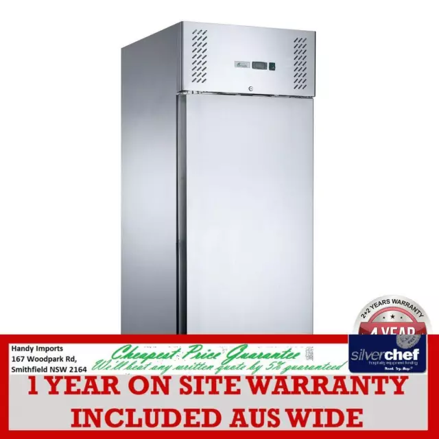 Fed Commercial Fed-X S/S Single Door Upright Fridge Xurc600Sfv