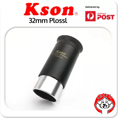 Kson 1.25" 32mm Fully Multi-Coated Super Plossl Eyepiece with Quality Twist Case