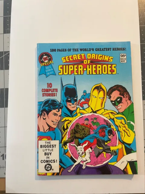 DC Special Blue Ribbon Digest #9  Secret Origins of Super-Heroes combined ship