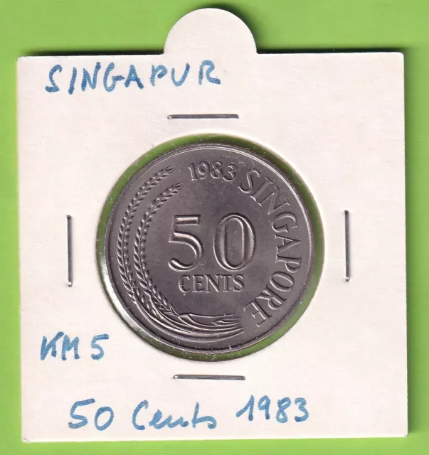 Singapur 50 Cents 1983