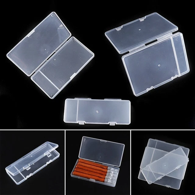 Transparent Storage Box Packing Boxes Jewelry Beads Container Small Items Case