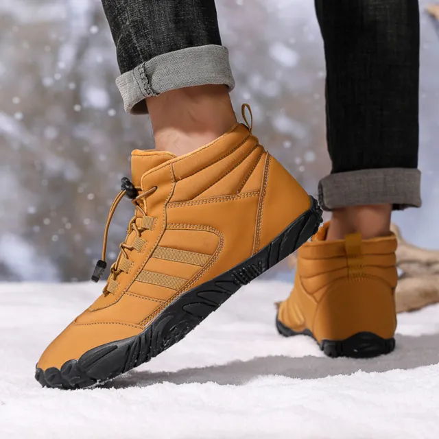 ~ FUR LINED Snow Boot Ankle Snow Shoes Women Men for Walking Hiking ...