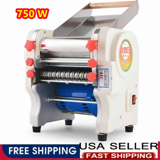 220V Commercial Pasta Press Maker Noodle Machine Electric Stainless Steel FKM240