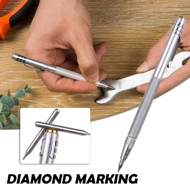 Tungsten Carbide Scribing Pen Tool Point Tip Engineers Detail Scriber Cr
