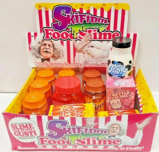 Skifidol Food Slime "Prima Serie"--Introvabili !!!- Scegli Quelli Che Vuoi -