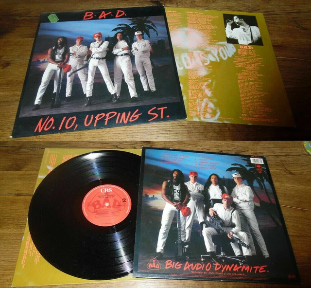 BIG AUDIO DYNAMITE - No.10, Upping St. LP ORG Dutch Press Electro Rock The Clash