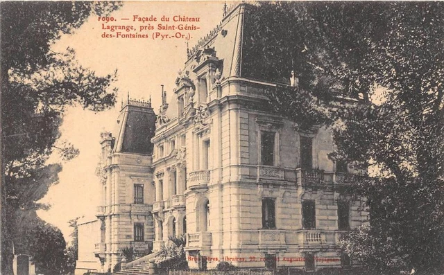 Carte Postale Ancienne CPA 66 - Saint Genis Des Fontaines, La Rue De L'Église - Années 1900 - Rare