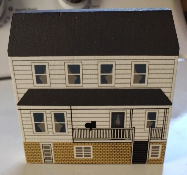 Cat's Meow Village Jonas Troyer Home Ohio Amish Series 1991 Shelf Sitter Signed