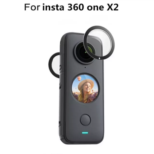 2 STCK. Objektivschutz Kappe Gehäuse Schutzhülle für Insta360 One X 2 x 2 x 2 Action Kamera 2