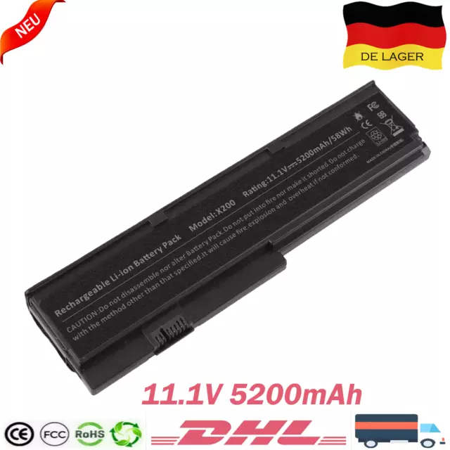 Akku Für IBM Lenovo ThinkPad X200 X201 X201i ,FRU 42T4694,FRU 42T4696 BATTERIE