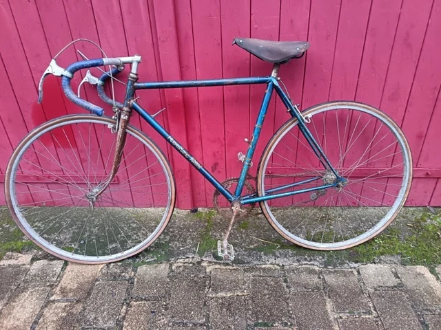 ancien vélo 1 dents sur deux des années 1900 05 collection