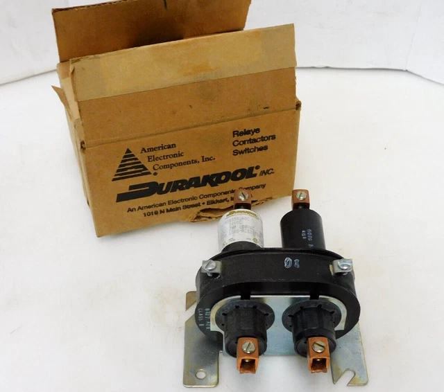 Durakool 2035A24Dc Murcury Relay 24Vdc Coil 35A 600Vac