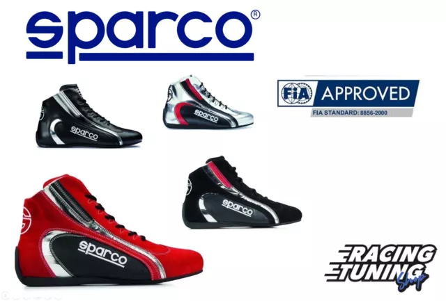 Scarpe Sparco Formula Adv Omologate Fia 8856-2000 - Racing Shoes