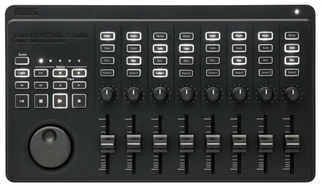 KORG nanoKONTROL Studio Midi DAW Controller Steuerung USB Bluetooth PC MAC 2