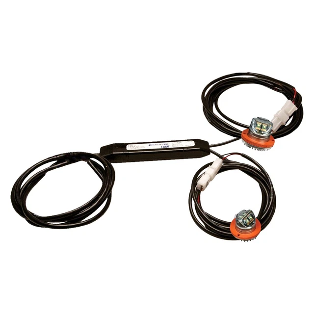 Hideaway Strobe Light Kit 6.5" 9021 Series Hide-A-LED Plug-In Mount Dual Head