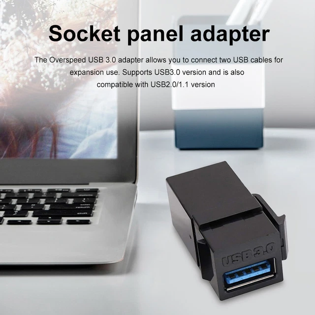 Boot Keystone Usb USB 3.0 KEYSTONE Jack Inserts Connect Equipment with USB Port USB To ...