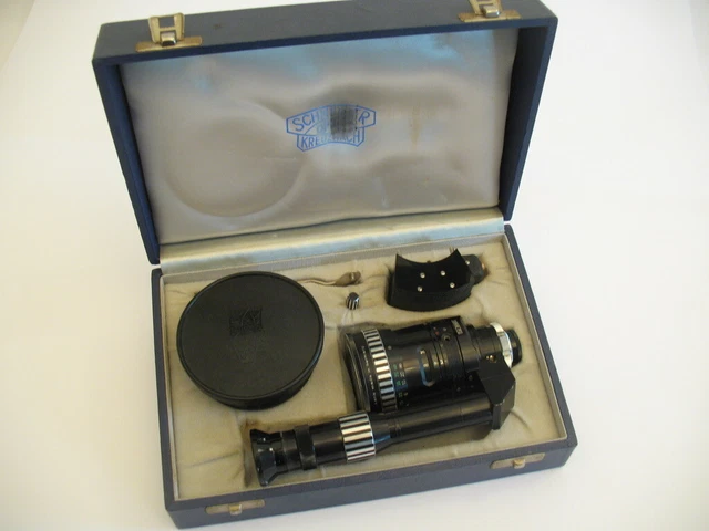 Vintage Schneider-Kreuznach Variogon 1,8/8-48 - Zoom Objektiv mit Motor