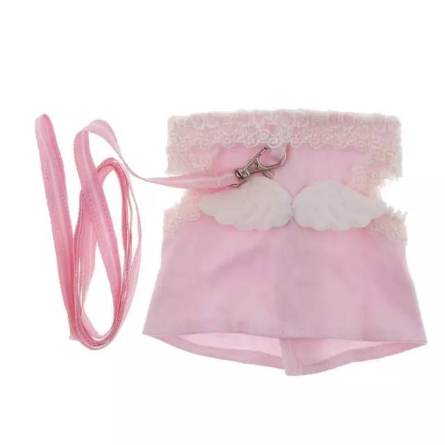 Soft Harness with Leash for Small Animals Rabbits Ferrets Kittens