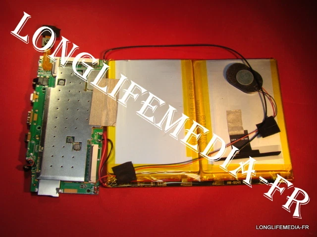 Blanc: ecran tactile touchscreen digitizer 10 Polaroid MIDS147PXE50.112