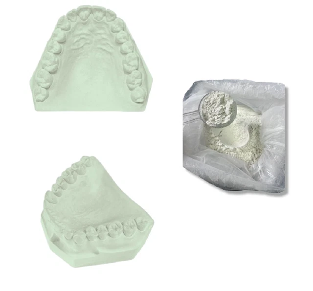 DENTAL LAB GYPSUM DIE STONE TYPE IV GREEN ALL PURPOSE STRONG COMPOUND 5