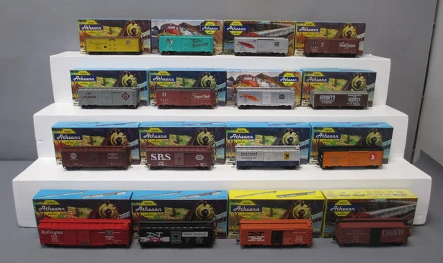 Athearn HO Scale Freight Cars [16]/Box