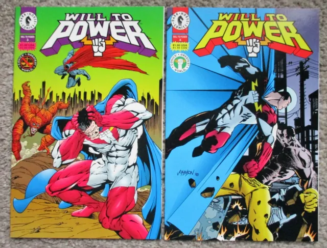 WILL TO POWER # 1 - 8 (Dark Horse Comics 1994 Series) Comics' Greatest World NM 3