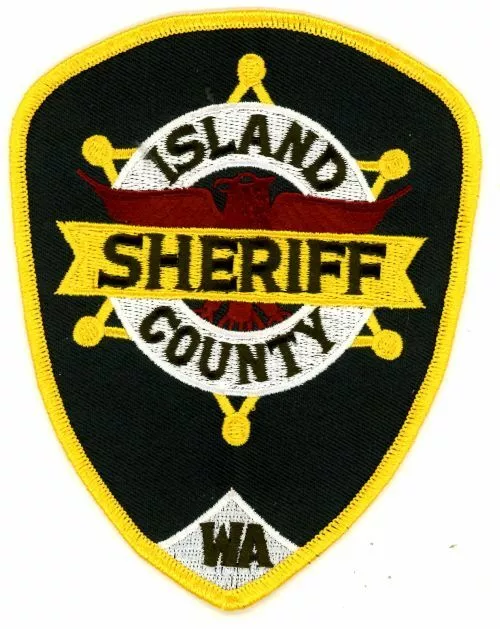 Washington Wa Island County Sheriff Nice Shoulder Patch Police