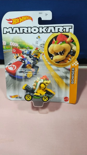Hot Wheels Mariokart Bowser Standard Kart Diecast 1:64 Scale New Mattel