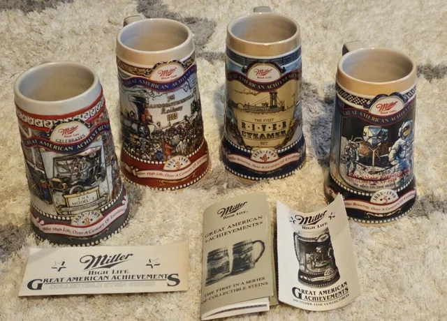 Miller Great American Achievements Model T Apollo Space Nasa Railway 2-4 Lot Vtg