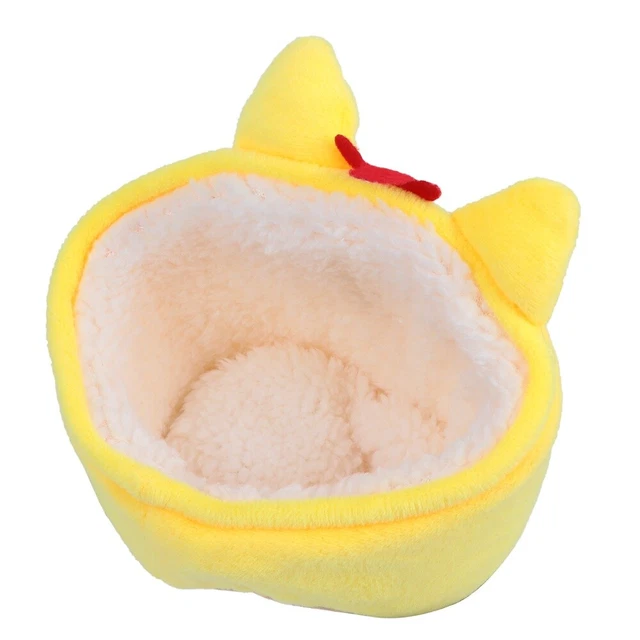 Hamster Bed House Winter Warm Flush Cage Pet Small Chicken Design Warm